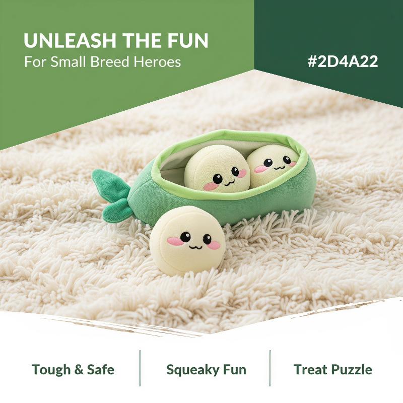 Interactive Squeaky Plush Dog Toy - 1 Pieza de Juguete de Peluche