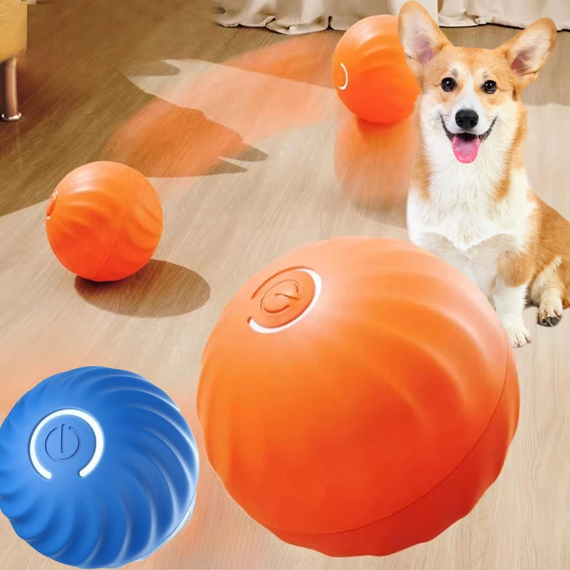 Automatic Moving Dog Ball - Pelota de Juguete para Mascotas SS,
