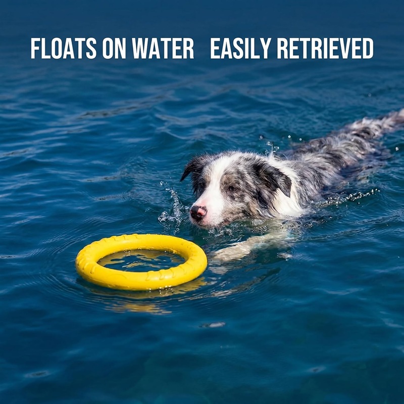 Indestructible Dog Chew Toy - Juguetes para perros, discos voladores para