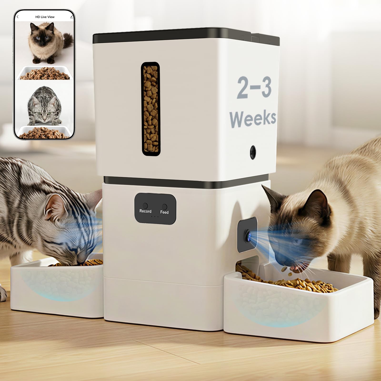 Pet Feeders - Comedero Automático Inteligente para Mascotas con