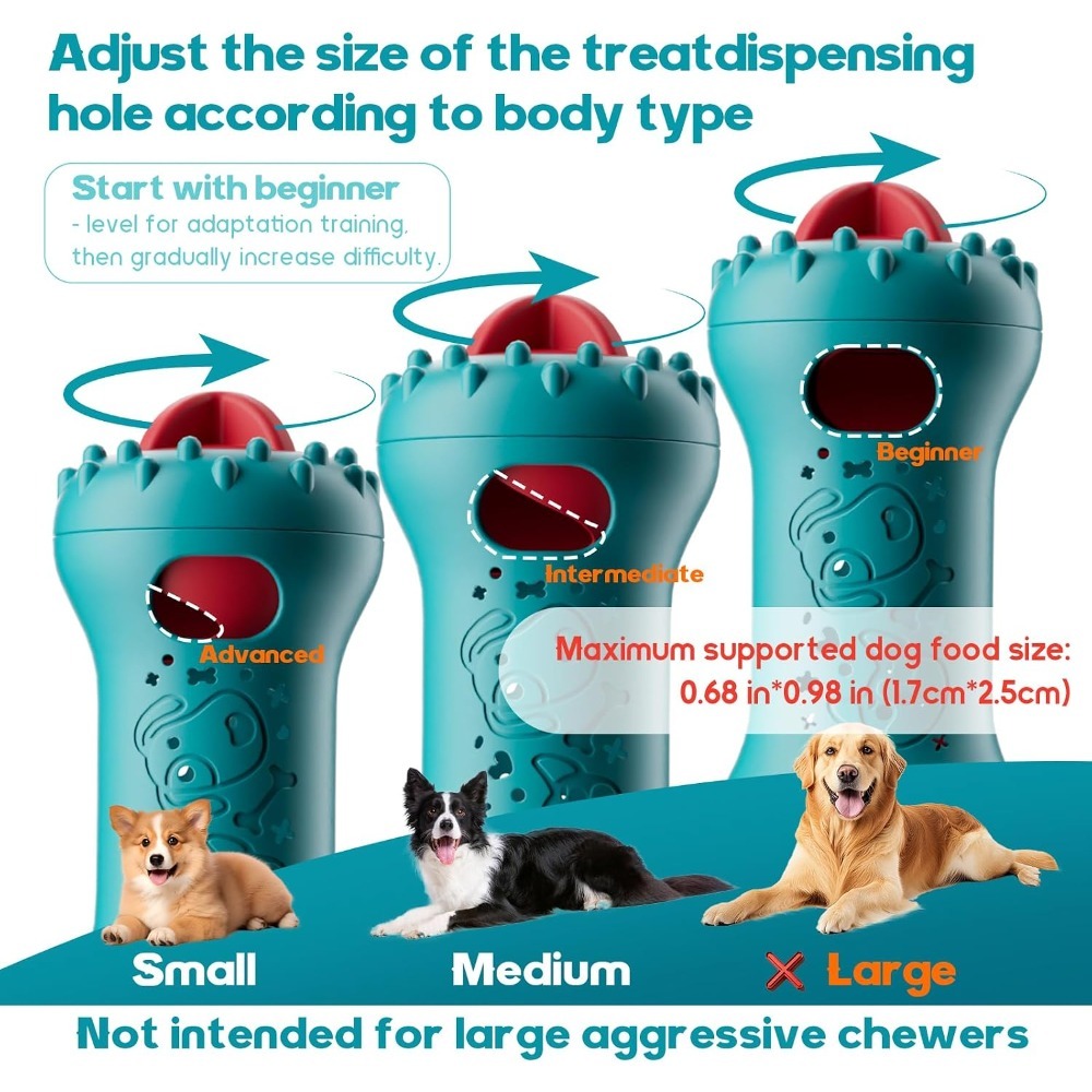 Juguetes interactivos para per - Indestructible Dog Chew Toy reseña y precio
