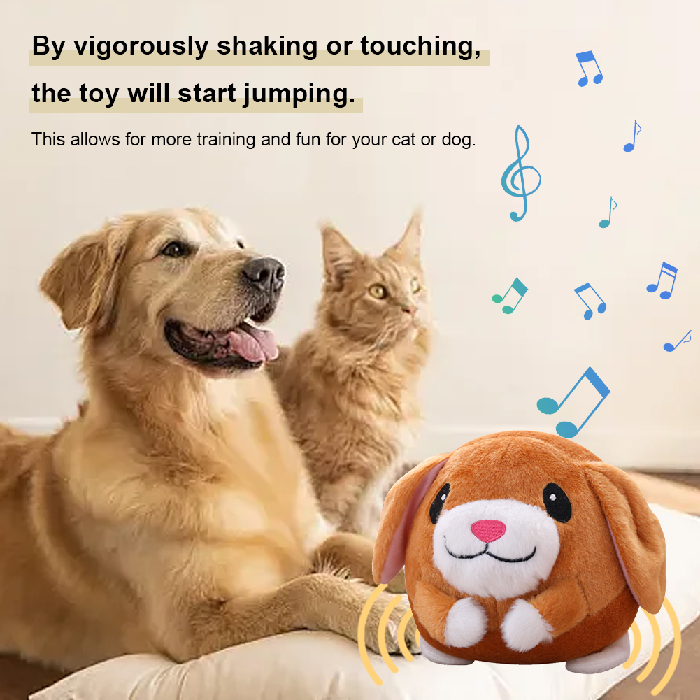 Juguetes que rebotan automátic - Automatic Moving Dog Ball reseña y precio