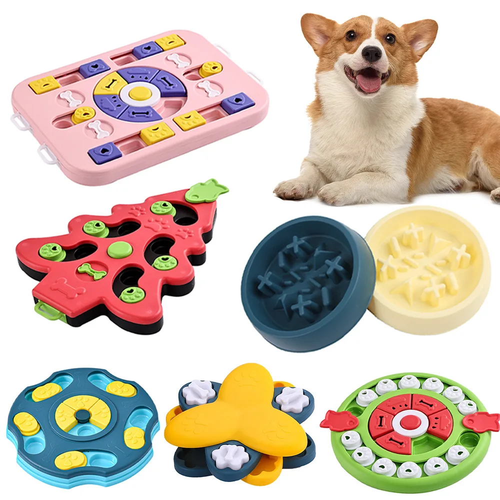 Dispensador de comida IQ para  - Dog Puzzle Feeder Toy reseña y precio
