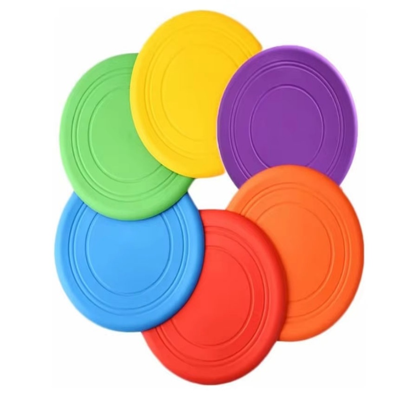 Juguete de goma suave resisten - Flying Disc Dog Training Toy reseña y precio