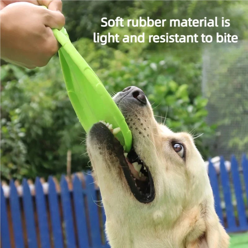 Juguete interactivo de silicon - Flying Disc Dog Training Toy reseña y precio