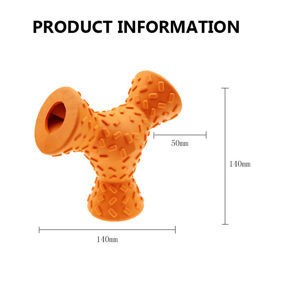 1 unidad. Juguete de goma para - Rubber Treat Dispensing Dog Toy reseña y precio