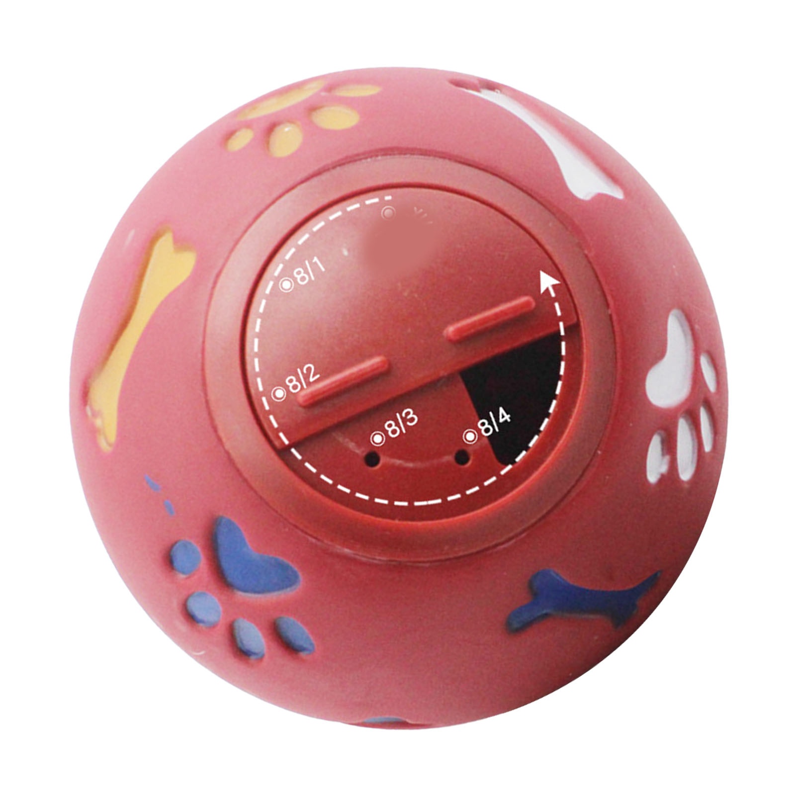 Pelota dispensadora de golosin - Rubber Treat Dispensing Dog Toy reseña y precio