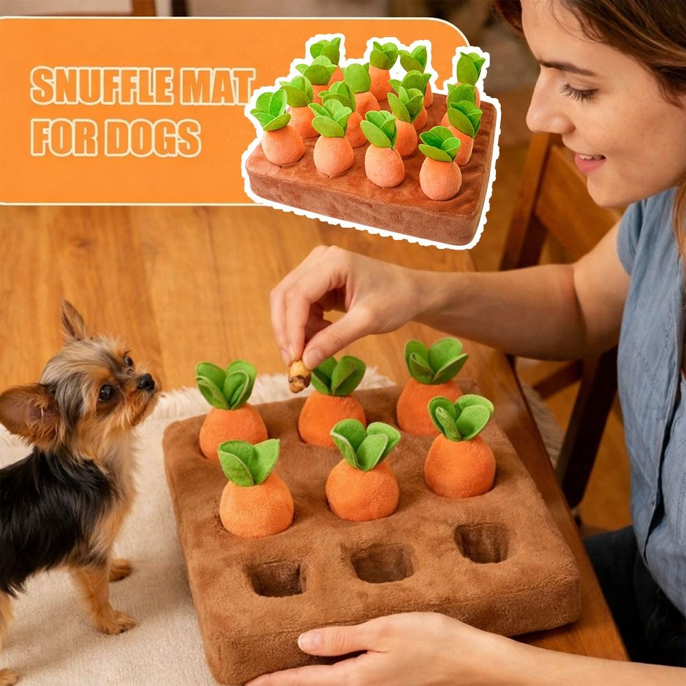 Alfombrilla olfativa de zanaho - Dog Puzzle Feeder Toy reseña y precio