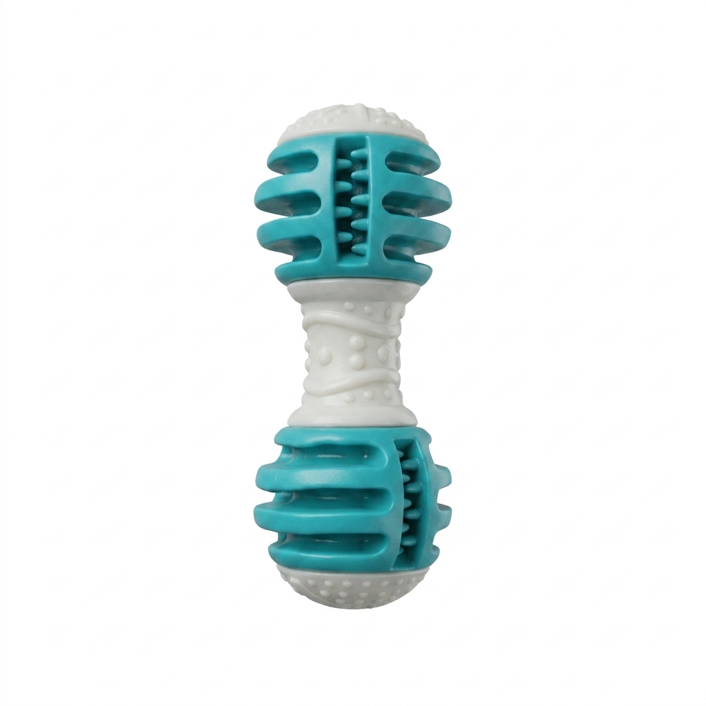 Juguete de goma TPR para perro - Rubber Treat Dispensing Dog Toy reseña y precio