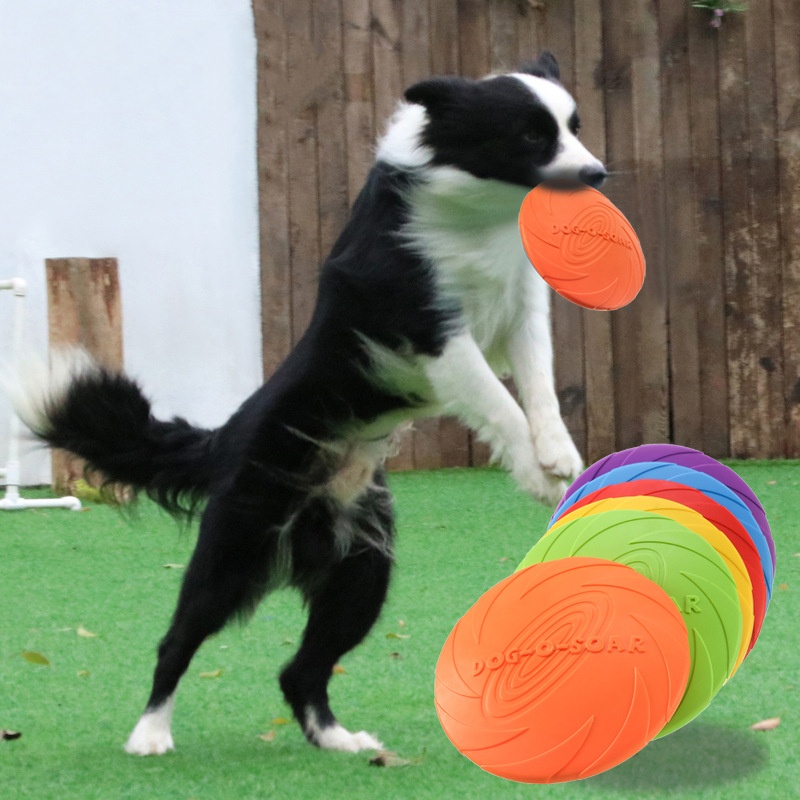 Platillo volador de silicona i - Indestructible Dog Chew Toy reseña y precio