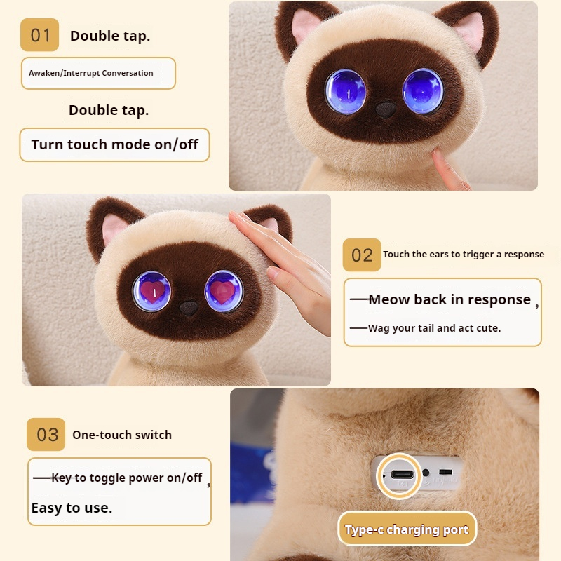 Juguete de peluche interactivo - Cat Toys reseña y precio