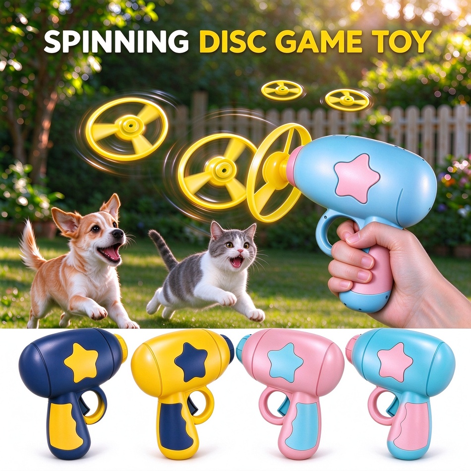 Divertido juguete interactivo  - Flying Disc Dog Training Toy reseña y precio